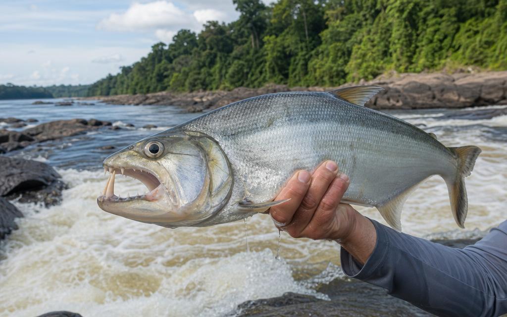 Foto de Peixe-cachorra (Hydrolycus spp.)