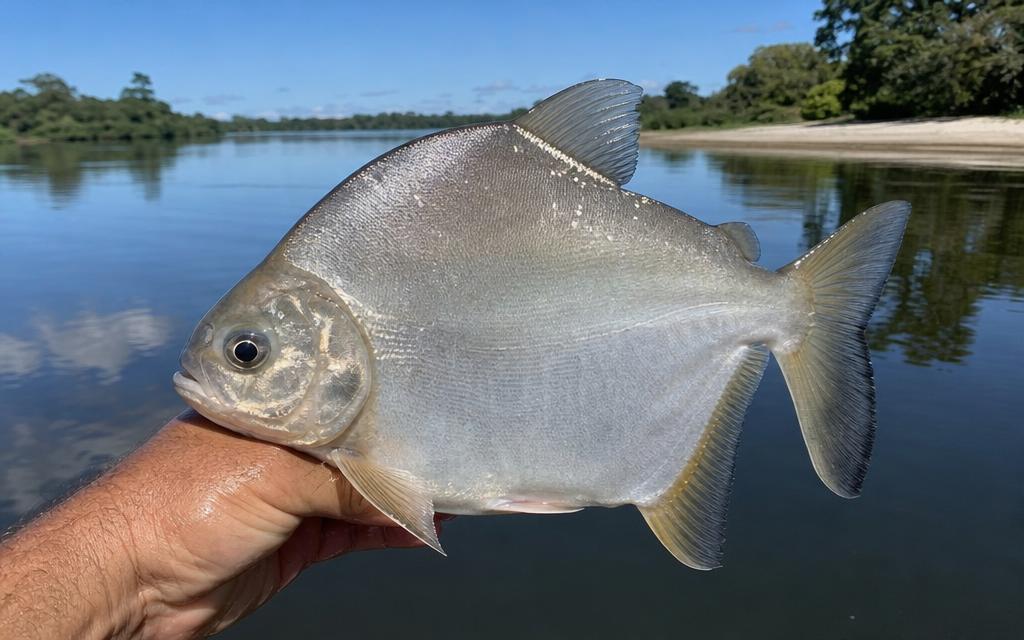 Foto de Pacu-prata (Mylossoma duriventre)