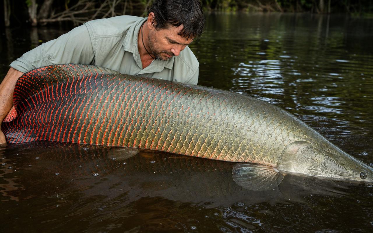 Foto de Pirarucu (Arapaima gigas)