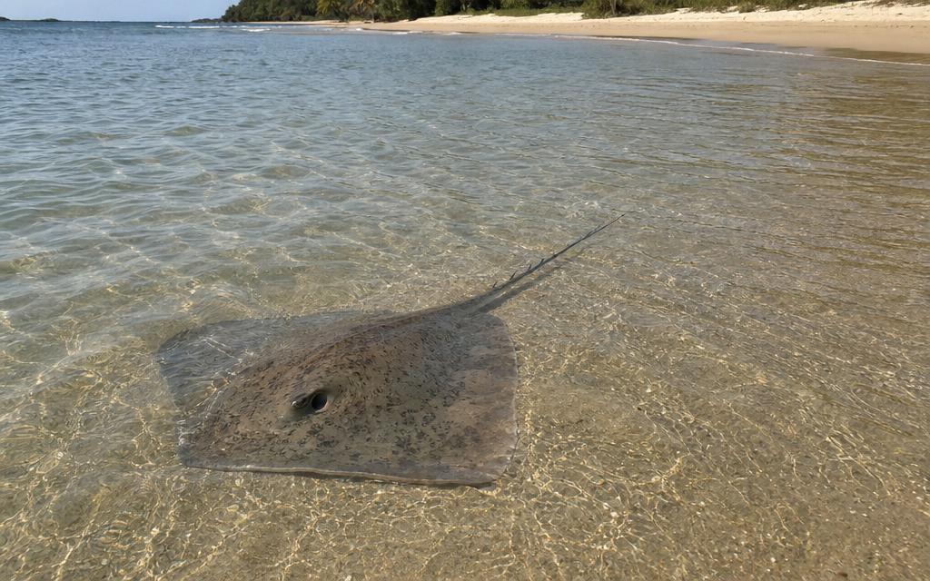 Foto de Raia (Dasyatis spp. / Potamotrygon spp.)