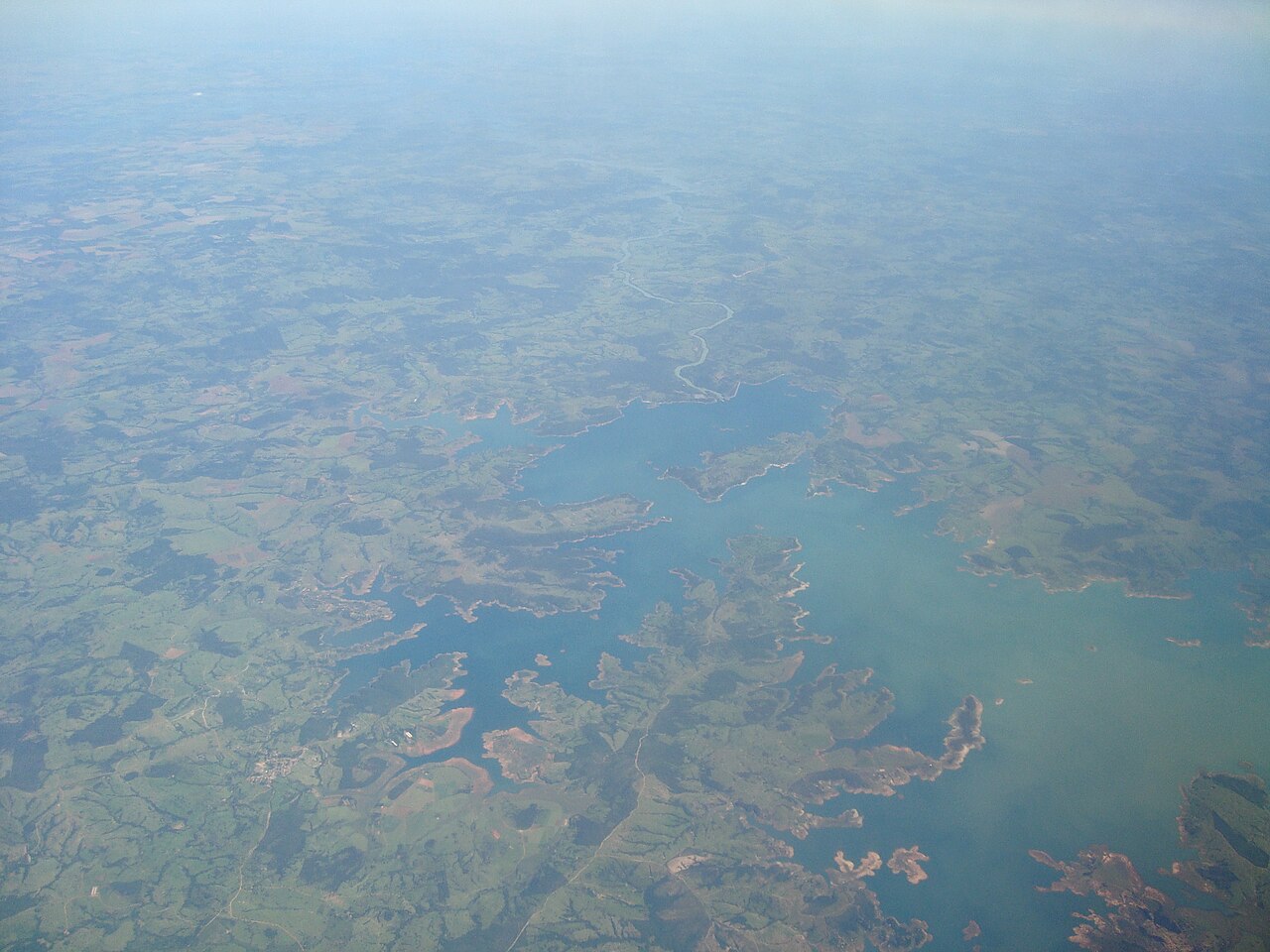 Represa de Emborcação, GO/MG